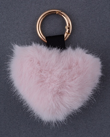Брелок Yoi, Сердце, плюшевый розовый 8 см брелок антистресс на ключи автомобиля рюкзак сумку