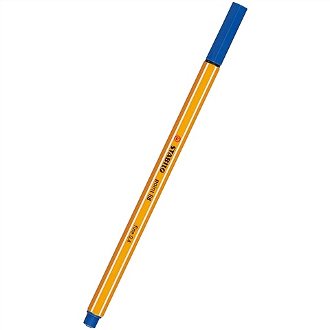 Капиллярная ручка «Рoint» 41, синяя, Stabilo капиллярная ручка рoint 44 жёлтая stabilo