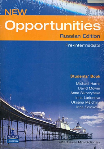 Harris M., Mower D. New Opportunities Pre-Intermediate Students Book (+ Russian Mini-Dictionary) (мягк). Harris M., Mower D. (Британия) harris michael opportunities pre intermediate student s book with mini dictionary