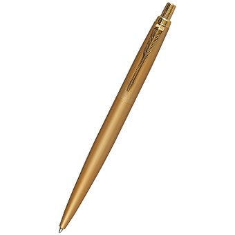 Ручка шариковая Parker Jotter XL Monochrome 2020 Gold  синяя, 1,0мм, кнопочн., подар. уп.