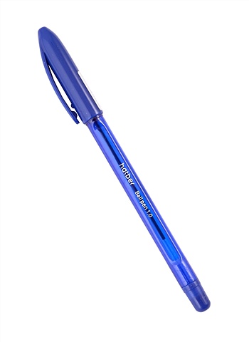 Ручка шариковая синяя Bit navy 1,0мм, Hatber