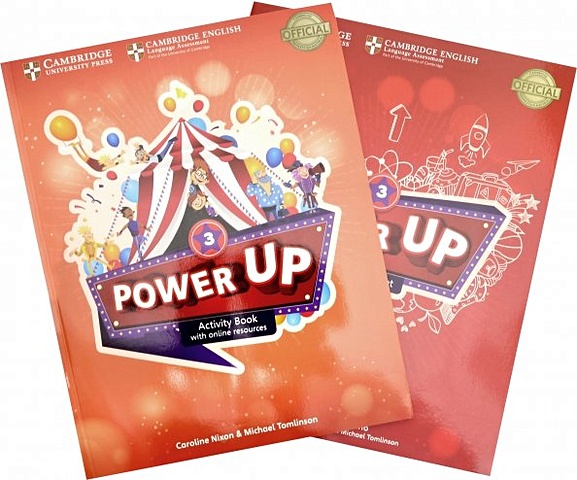 Nixon C., Tomlinson M. Power Up. Level 3. Activity Book With Online Resources And Home Booklet (комплект из 2-х книг) nixon caroline tomlinson michael primary activity box games and activities for younger learners audio cd