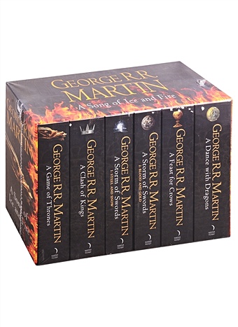 A Game of Thrones (комплект из 6 книг) martin george fire and blood
