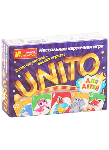 настольная игра ранок unito 12170008р Настольная игра Unito (для детей)