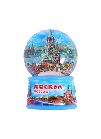 Шар пластиковый Москва Спасская башня 45мм пазл cubicfun спасская башня c118h 33 дет 26х15 5х37 5 см