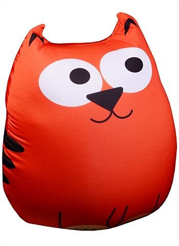 Игрушка-антистресс Котик рыжий вязаный рыжий котик 7 см игрушка ручной работы