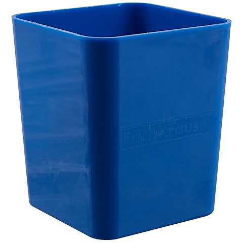 Стакан для пишущих принадлежностей Base, пластик, синий стакан для пишущих принадлежностей base glitter пластик голубой