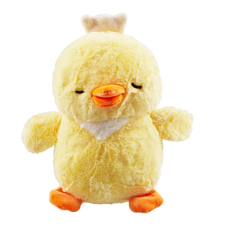 Мягкая игрушка Цыпленок с закрытыми глазками (23см) (12-0644-E6) мягкая игрушка кролик 23см