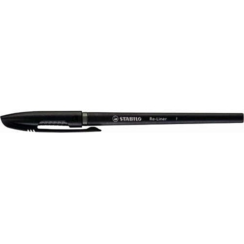 цена Ручка шариковая Stabilo RE-LINER XF черная 868/3-46