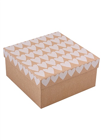Коробка подарочная Для тебя 19*19*9,5см, картон, квадрат