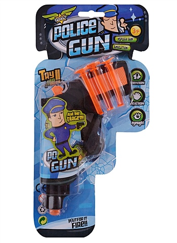 Игровой набор «Полицейский с пистолетом и свистком»