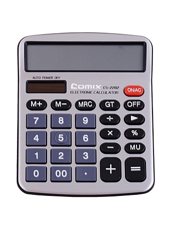 Калькулятор калькулятор 12 разрядный настольный двойн питание черный 206 155мм
