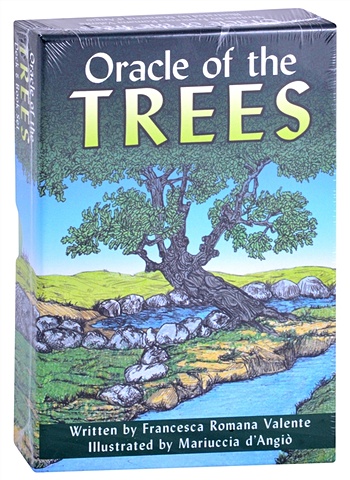 Valente F. Oracle of the Trees sacred geometry activations oracle deck cards fine tune your awareness and enter the realm of multidimensionality