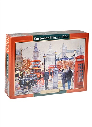 Пазлы 1000 C-103140 Коллаж Лондон (коробка) (Castorland) (Стелла Плюс) пазл castorland 1500 деталей в ассортименте
