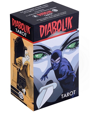 цена Zaniboni S. Diabolik Tarot (78 Carte + Istruzioni)