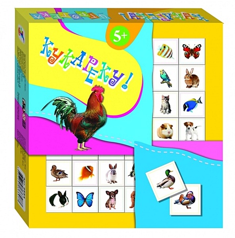 Настольная игра Кукареку Игротека (2554) (5+) (коробка) (Дрофа) игра настольная дрофа медиа игротека доминошки