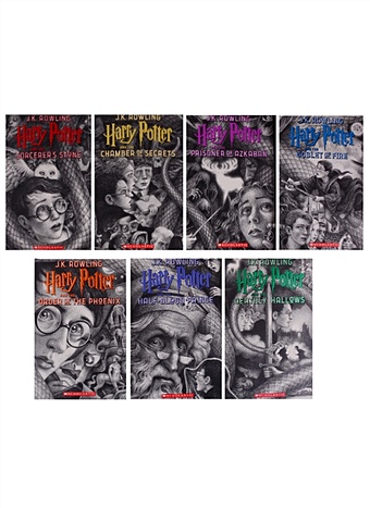 Роулинг Джоан Harry Potter. The Complete Series (комплект из 7 книг) rowling joanne harry potter boxed set complete collection