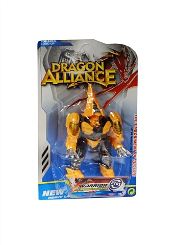 Трансформер-дракон Dragon Alliance (8815В) (15023605) (оранжевый) (блистер) роботы наша игрушка роботы трансформеры 801