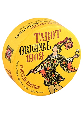 Waite A.E., Smith P.C., Graham S. Tarot Original 1909 (78 Round Cards with Instructions) kamasutra tarot таро камасутра на англ яз 78 карт ex123 коробка