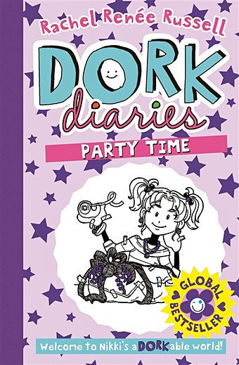 Russell R. Dork Diaries: Party Time russel rachel renee dork diaries party time