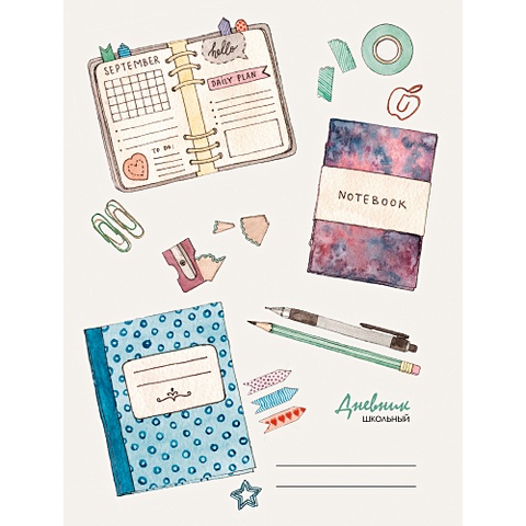 Дневник школьницы. Дизайн 2 (20) цена и фото