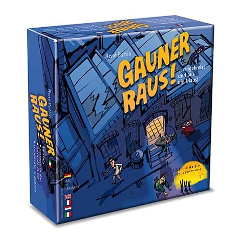 Игра настольная, Стиль Жизни, Охота на преступников (Gauner raus) кубик магический qiyi qihang 60 мм 3x3 6 см скоростной 3x3x3