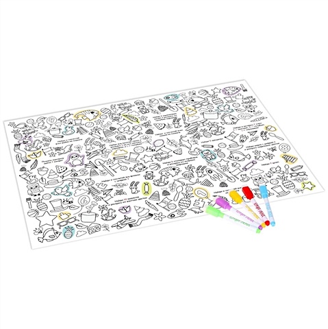 Многоразовая раскраска «Веселый счет» многоразовая раскраска буква ленд веселый счет 5441163