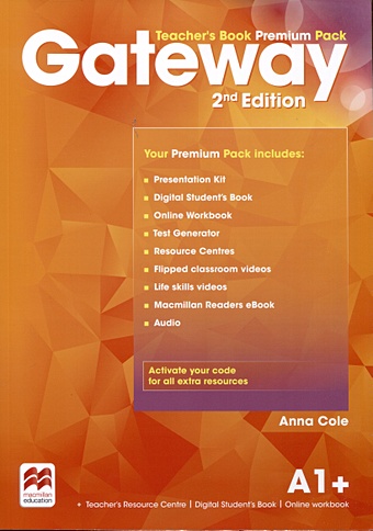 Cole A. Gateway 2nd Edition A1. Teachers Book + Online Code коул анна gateway 2nd edition a1 teachers book online code