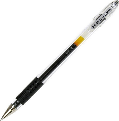 цена Ручка гелевая 0,5мм G1-GRIP-BLGP-G1-5-В черная