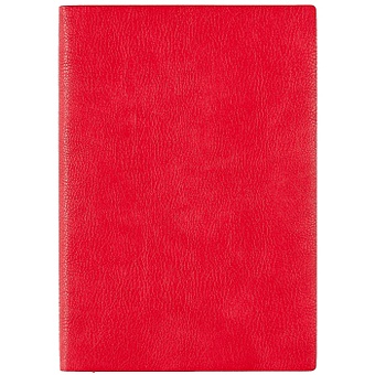 Ежедневник недатированный Шеврет экстра, А5, 120 листов, красный ежедневник недатированный а5 160 листов barcelona красный