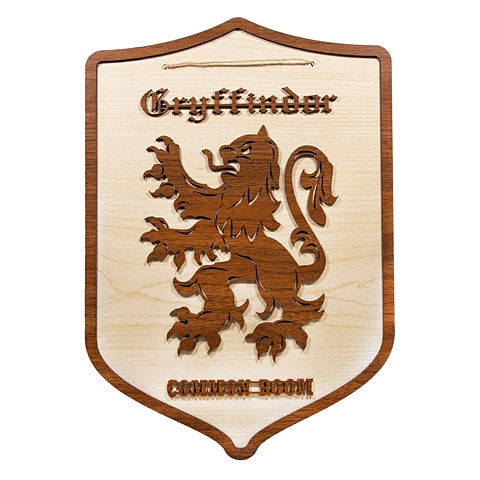 Постер Гарри Поттер Герб Гриффиндора (бежевый) (WSD029) закладка гарри поттер герб гриффиндора
