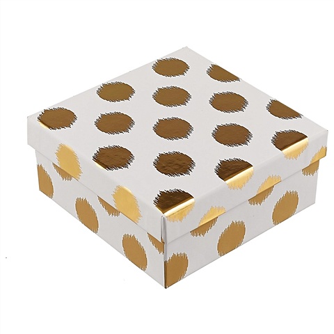Подарочная коробка «Golden point», 13 х 13 см
