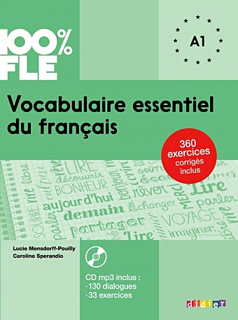 цена Сперандио К., Менсдорф-Пуйи Л. Vocabulaire essentiel du francais A1 + CD MP3