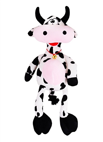 Мягкая игрушка из плюша Корова 15, 24 см мягкая игрушка abtoys перевертыши корова лошадка 16 см игрушка мягкая