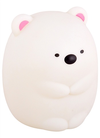 Светильник LED Белый медведь овальный, 12 х 10 см светильник led белый медведь с шарфом 16 х 12 см