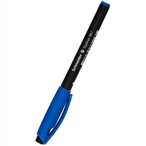 Ручка шариковая синяя Topliner 967 0,4мм, SCHNEIDER