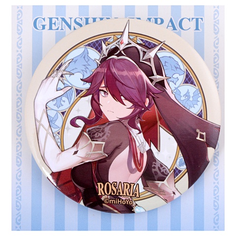 Значок Genshin Impact Mondstadt Can Badge Rosaria game genshin impact 58mm anime badge brooch pin cosplay badge xiao zhongli hutao accessories for clothes backpack decor gift