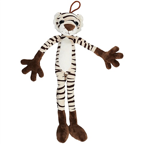 Мягкая игрушка Тигр длинноногий, 38см мягкая игрушка тигр длинноногий 38см