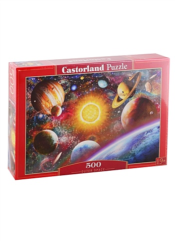 Пазл Космос, 500 деталей puzzle загородный сад 500 деталей