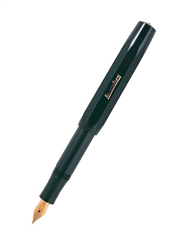 цена Ручка перьевая CLASSIC Sport EF 0.5 мм, зеленый, KAWECO