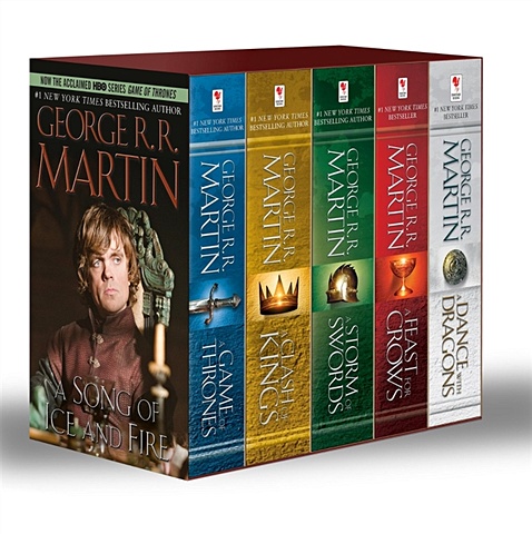 Martin G. A Song of Ice and Fire series: Boxed Set (комплект из 5-ти книг) martin g a song of ice and fire a game of thrones a clash of kings a storm of swords a feast of crows a dance with dragons комплект из 5 книг