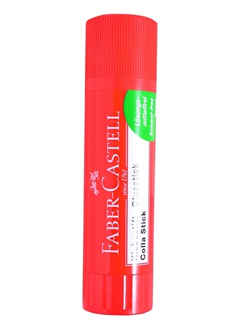 Клей-карандаш Faber-Castell, 40г, Faber-Castell цена и фото