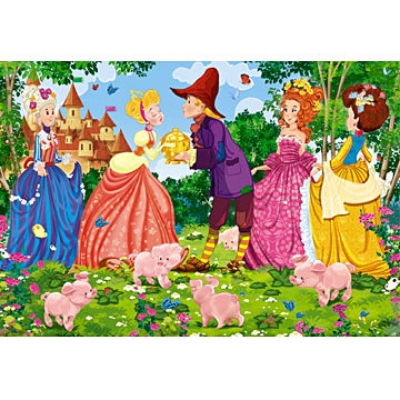 Волшебный мир. Принцесса и свинопас ПАЗЛЫ СТАНДАРТ-ПЭК волшебный мир принцесса и цветы пазлы стандарт пэк