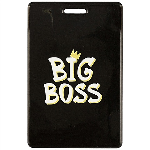 Чехол для карточек Big boss c короной блокнот big boss
