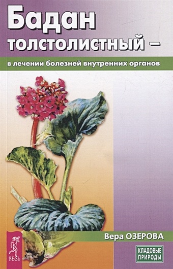 Озерова В. Бадан толстолистный - в лечении болезней внутренних органов бадан пурпуреа
