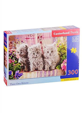 Пазл «Три котенка», 300 деталей силиконовый чехол три котенка на meizu m5 note мейзу м5 нот