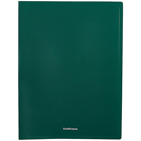 Папка 20ф А4 Matt Classic пластик, зеленый, Erich Krause папка файловая 20 attache 055 20е зеленый