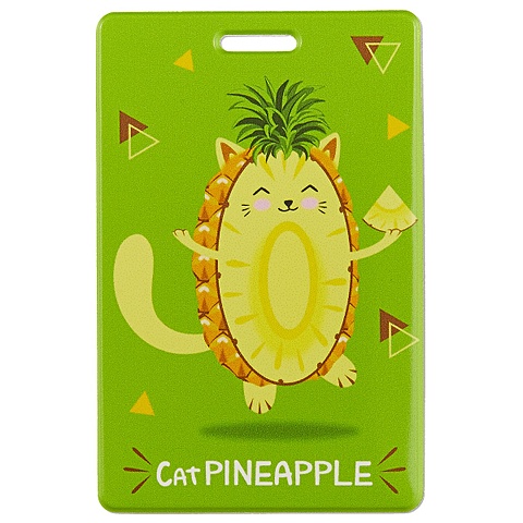 Чехол для карточек «CatPineapple»