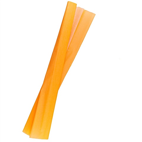 цена Гофрированная бумага «Неоновый оранжевый», 50 х 250 см
