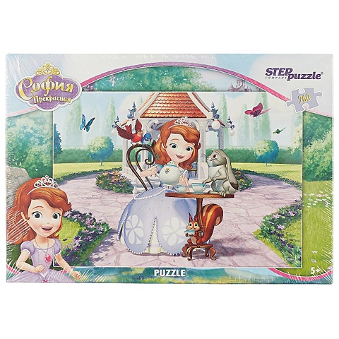 Мозаика puzzle 260 Принцесса София (Disney) как стать принцессой софия прекрасная